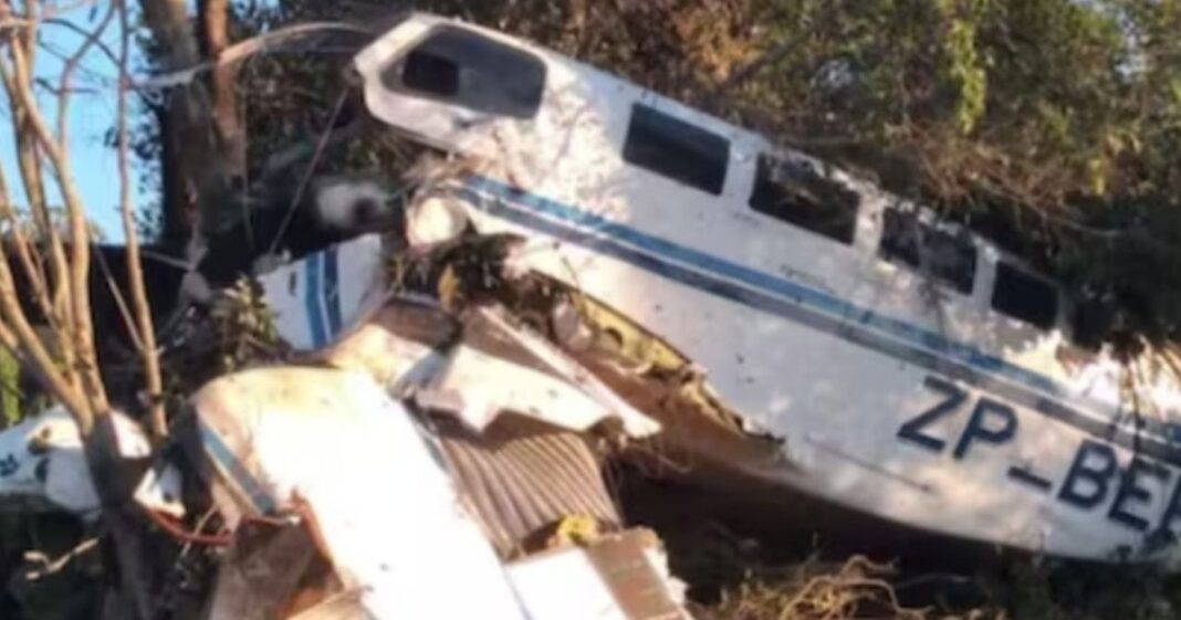 Avioneta se estrella en Paraguay y desaparecen 1.5 millones de dólares