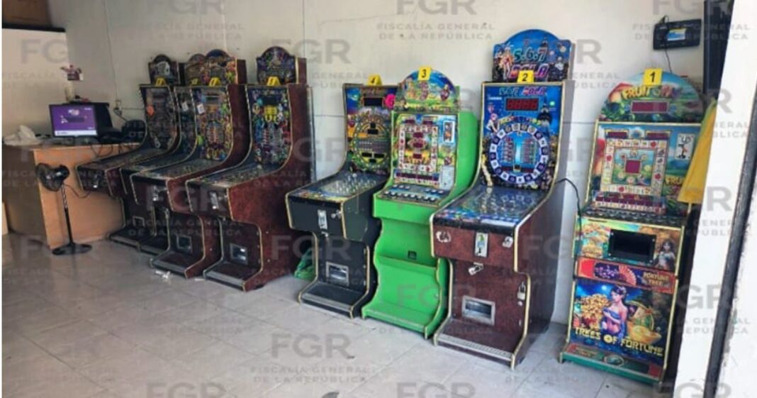 FGR asegura 19 maquinas tragamonedas en Tamiahua Veracruz