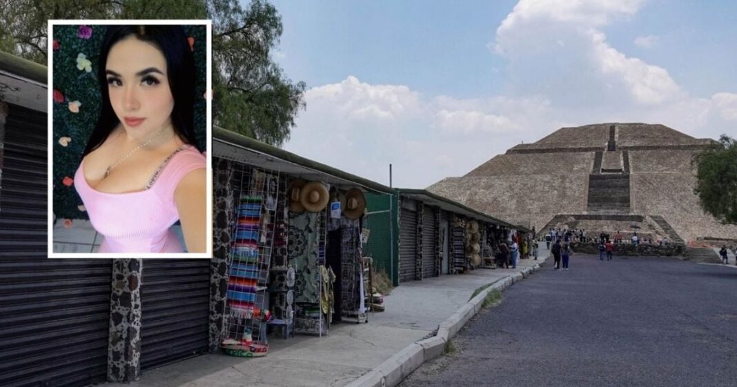Hermana de tirador de Teotihuacan desmiente colocar cruz en Piramide