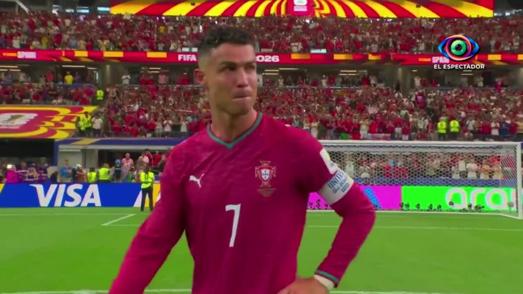 Cristiano Ronaldo se emociona al jugar su último partido profesional