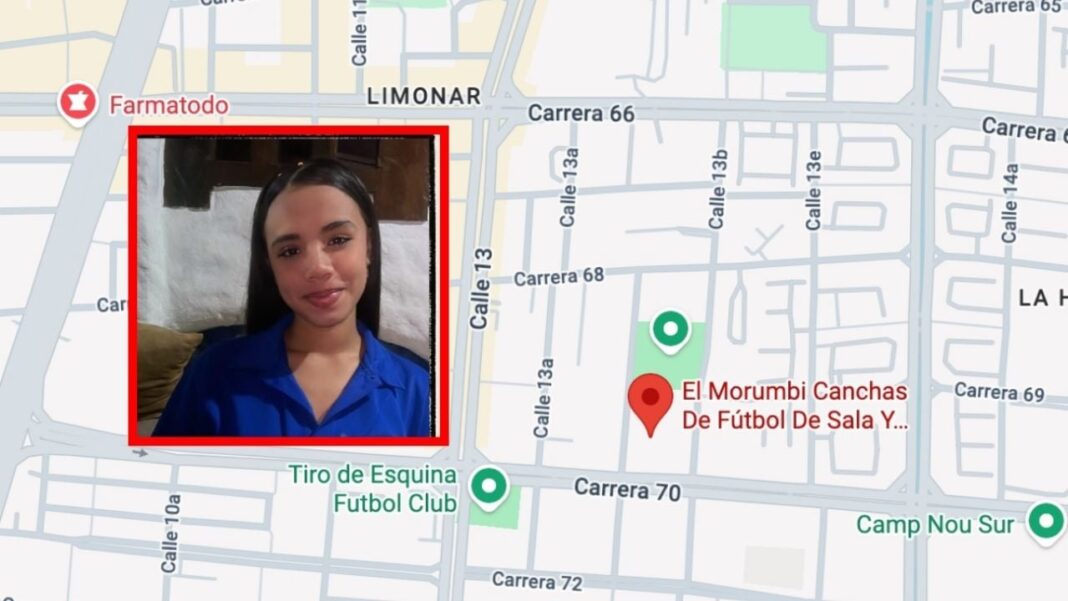 Desaparece Sofía Cortés Ortiz en barrio Quintas de Don Simón en Cali