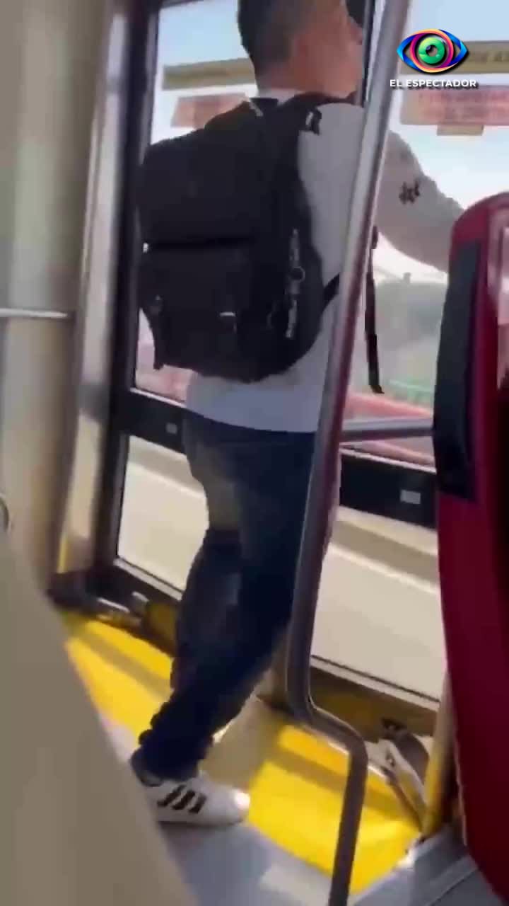 Usuario del Mexibús provoca daños en unidad de la Línea 4