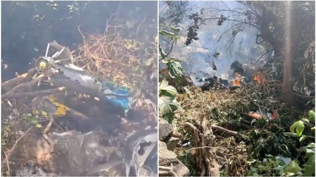 Helicóptero turístico se desploma en Norte de Kenia con seis muertos